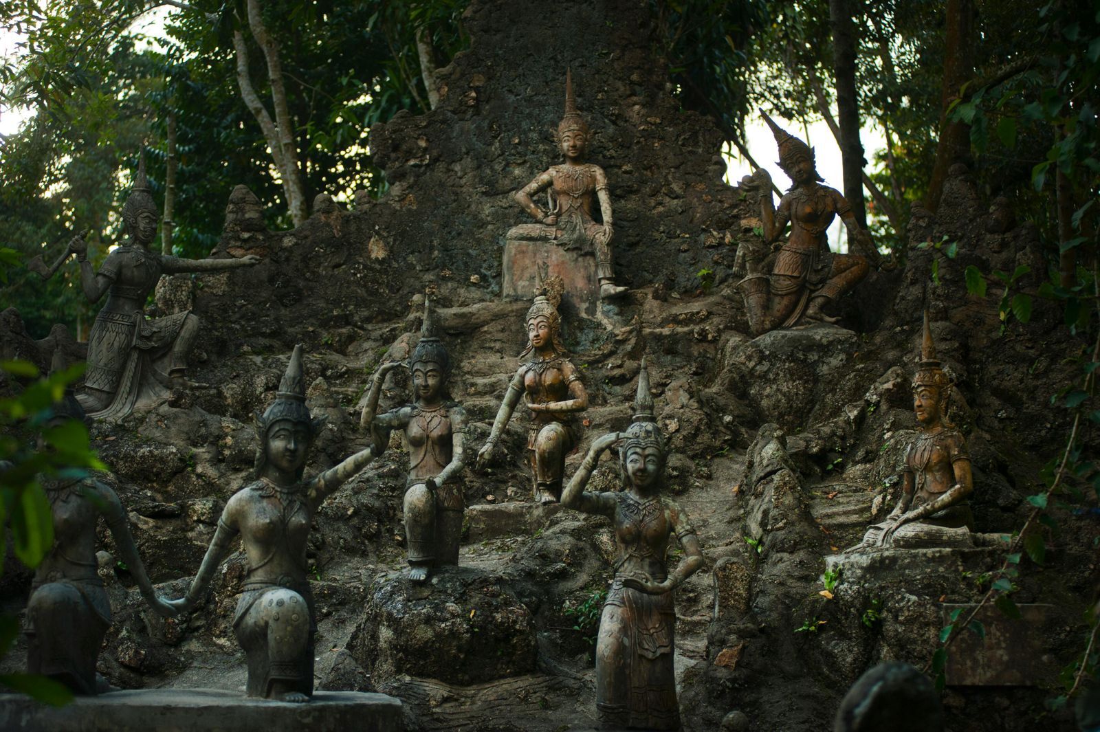 Thai Temple at dawn — Beliefs and Traditions